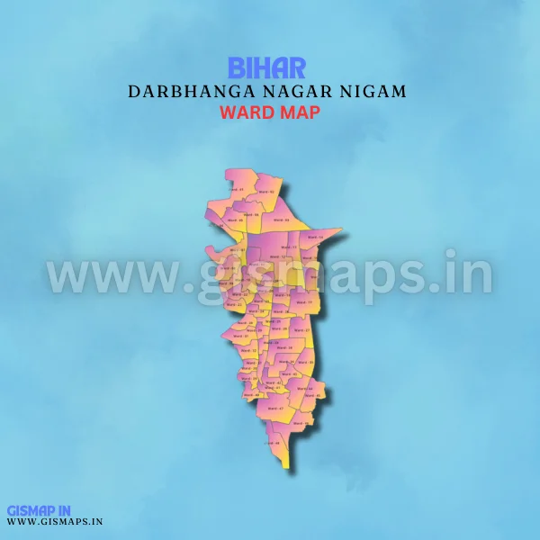 Darbhanga Nagar Nigam Ward Map